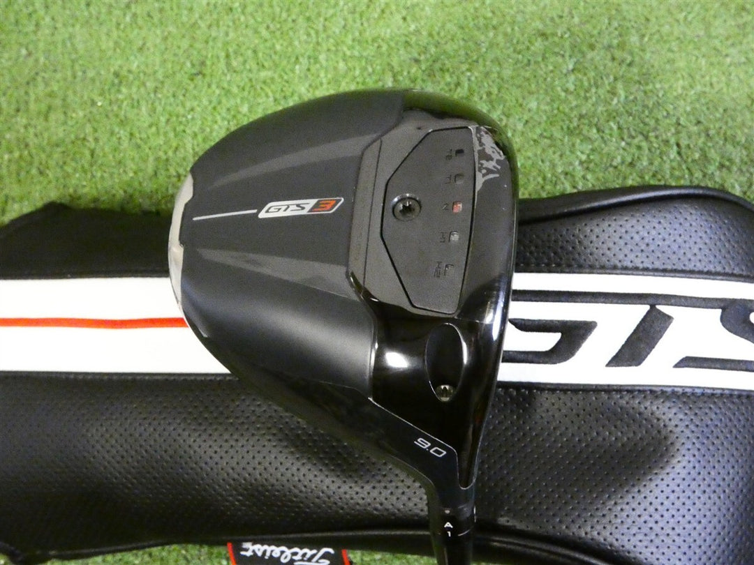 Titleist GTS3 9* Driver Tensei 1K Blue RIP 55 Stiff Graphite with Headcover