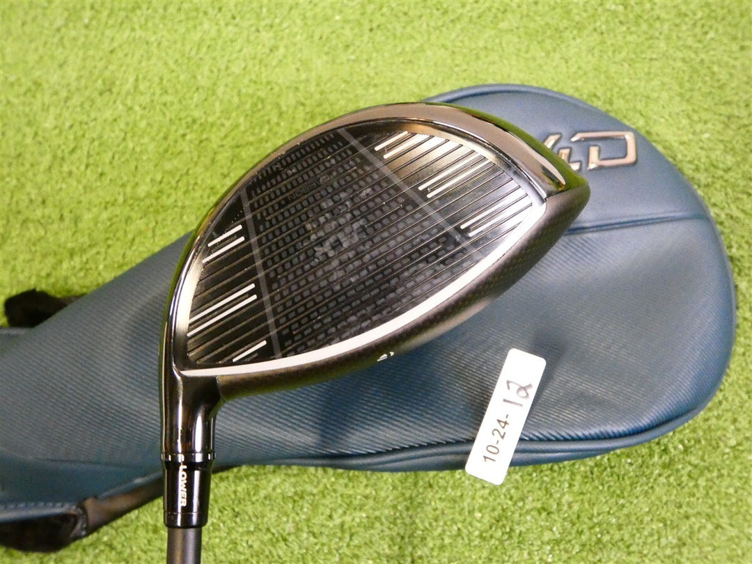 TaylorMade Qi4D 9* Driver REAX High Rotation Red 50 Stiff Graphite HC Excellent