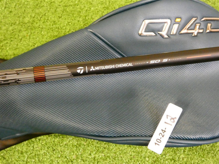 TaylorMade Qi4D 9* Driver REAX High Rotation Red 50 Stiff Graphite HC Excellent