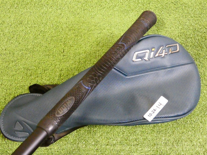 TaylorMade Qi4D Max 10.5* Driver REAX Mid Rotation Blue 50 A Senior with HC Mid