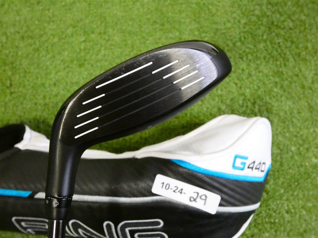 PING G440 Max 19* 5 Wood Tour 2.0 Black 75 X Extra Stiff Graphite w HC 43" Mint