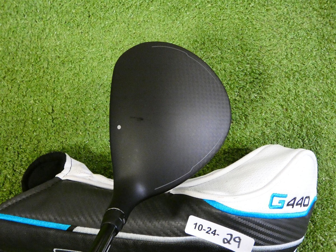 PING G440 Max 19* 5 Wood Tour 2.0 Black 75 X Extra Stiff Graphite w HC 43" Mint