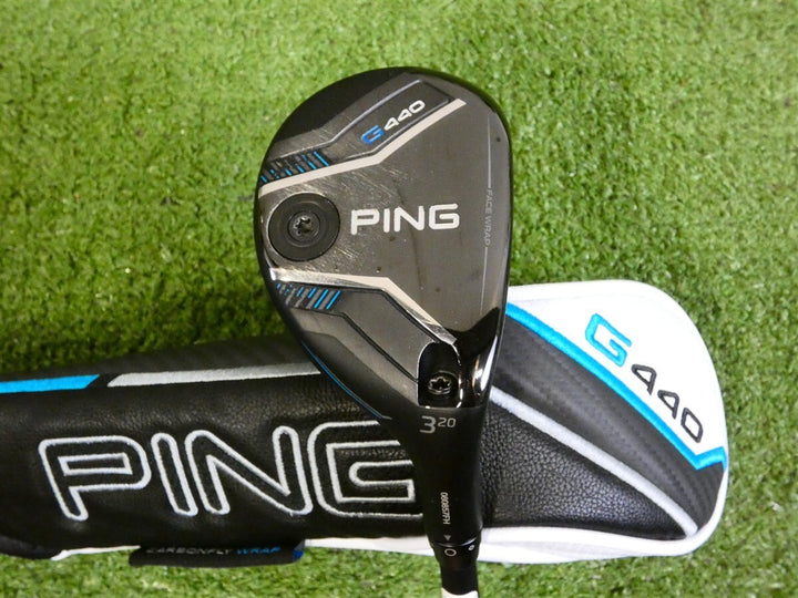 PING G440 20* 3 Hybrid Rescue Alta CB 70 Regular Graphite w HC 39.75" Excellent