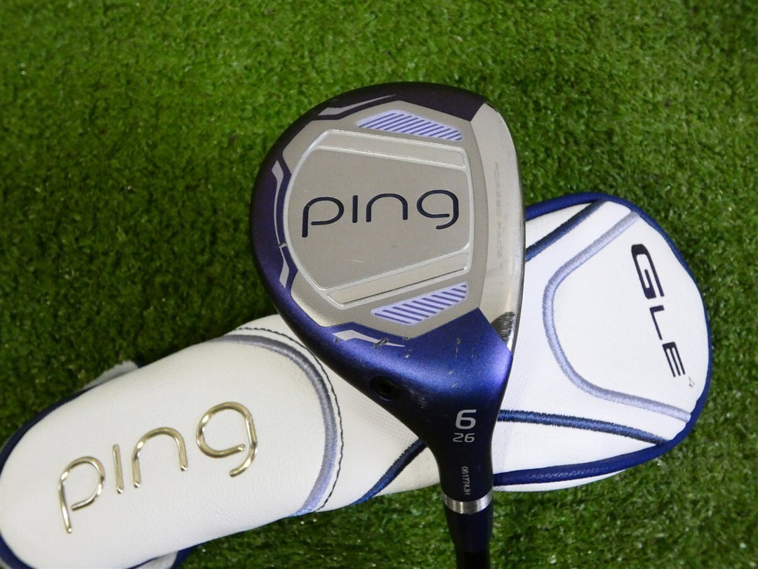 PING G Le4 26* Womens 6 Hybrid Rescue Alta Le Lite Ladies Graphite w Headcover
