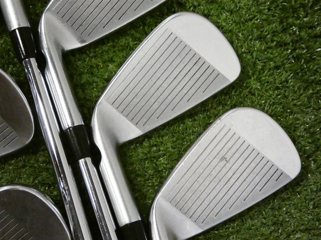 PING i500 Forged Irons 3-9 (No W Wedge) 105 S300 Stiff Steel Mid Black Dot +.5"