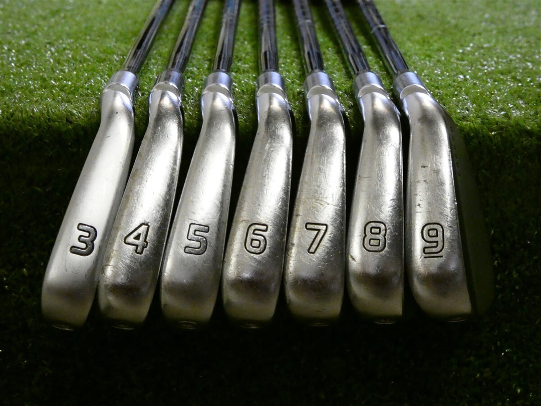 PING i500 Forged Irons 3-9 (No W Wedge) 105 S300 Stiff Steel Mid Black Dot +.5"