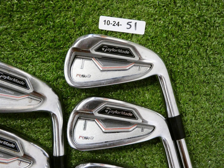 TaylorMade RSi 2 RSi2 Forged Irons 4-P KBS 90 Stiff Steel Mid +.75"