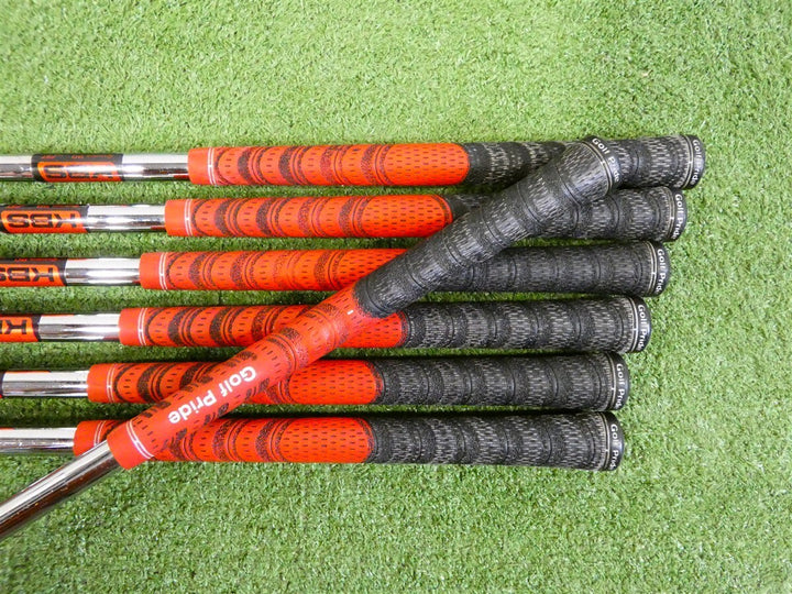 TaylorMade RSi 2 RSi2 Forged Irons 4-P KBS 90 Stiff Steel Mid +.75"