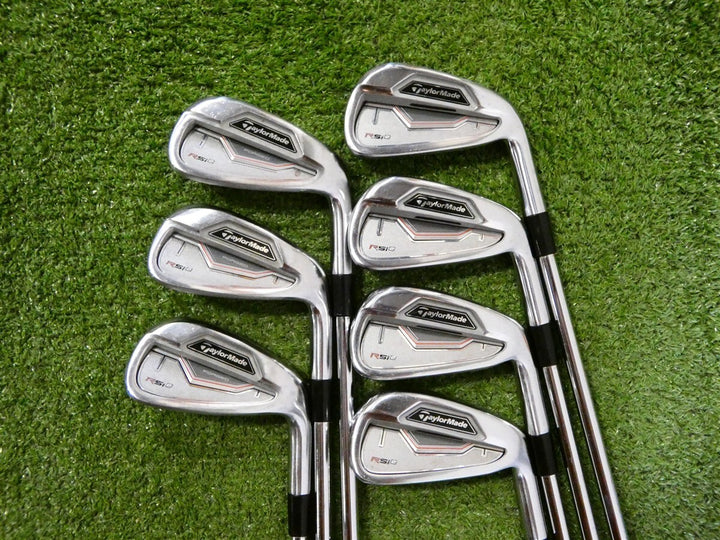 TaylorMade RSi 2 RSi2 Forged Irons 4-P KBS 90 Stiff Steel Mid +.75"