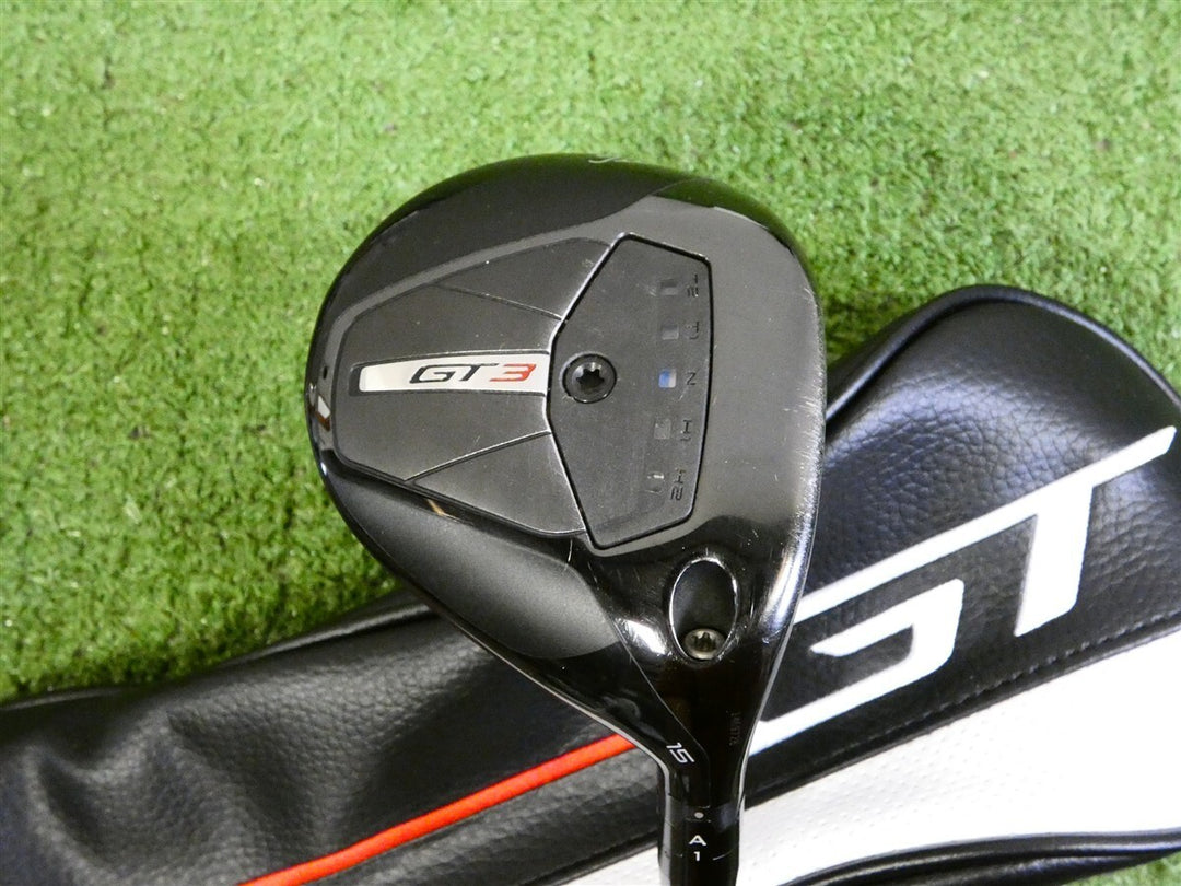 Titleist GT3 15* 3 Wood Speeder 757 Tour Spec X Extra Stiff w HC Mid Excellent