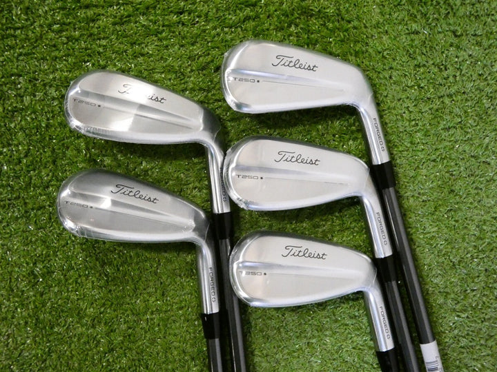 Titleist T250 Launch Spec Womens Irons 7-P &amp; 52* W MMT 55 R3 Ladies Graphite New