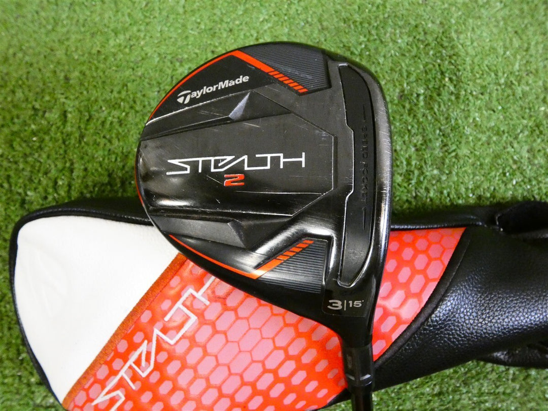TaylorMade Stealth 2 15* 3 Wood Ventus TR 6 Stiff Graphite with Headcover
