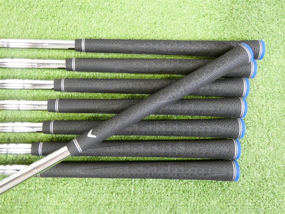 Callaway XR Irons 6-P, A, S &amp; L Dynamic Gold R300 Regular Steel Excellent