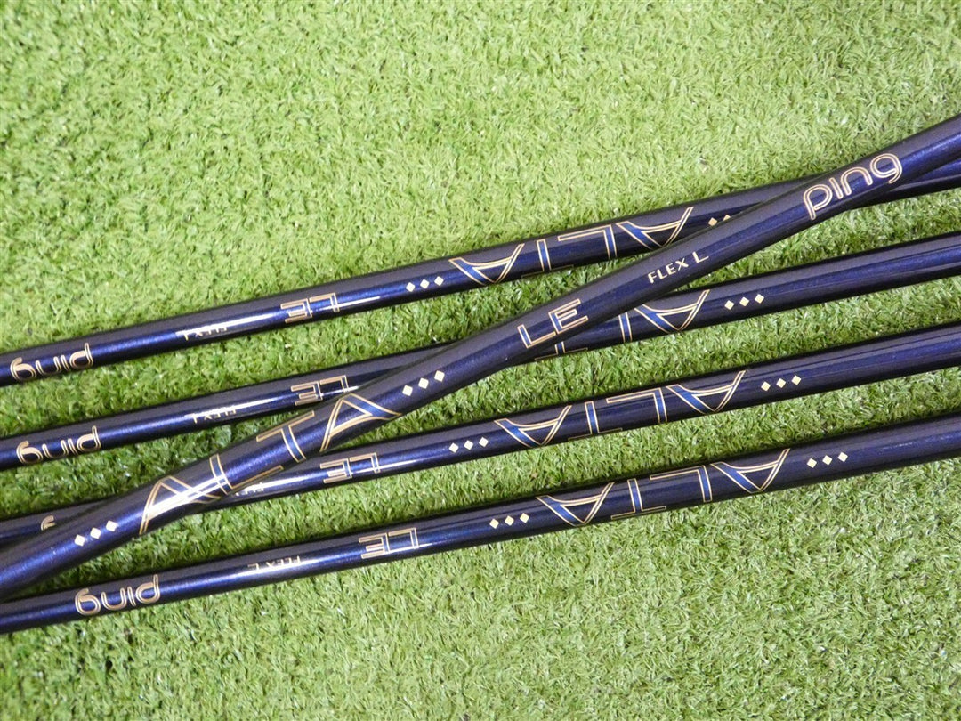 PING G Le4 Womens Irons 7-W &amp; S Alta Le Lite Ladies Graphite Black Dot Excellent