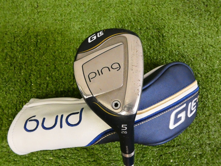 PING G Le3 26* Womens 5 Hybrid Rescue ULT250 Lite Ladies Graphite with Headcover