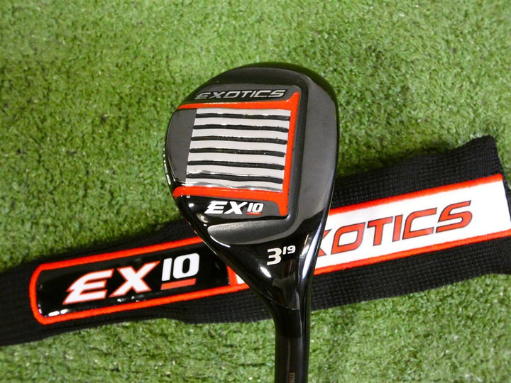 Tour Edge Exotics EX10 19* 3 Hybrid Recoil 670 F4 Stiff Graphite with HC Mint