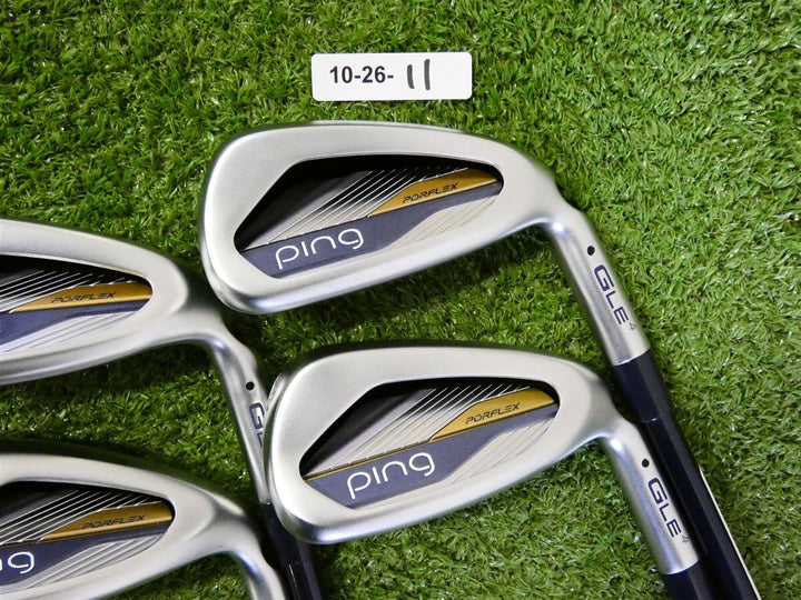 PING G Le4 Womens Irons 8-W &amp; S Alta Le Lite Ladies Graphite Black Dot New