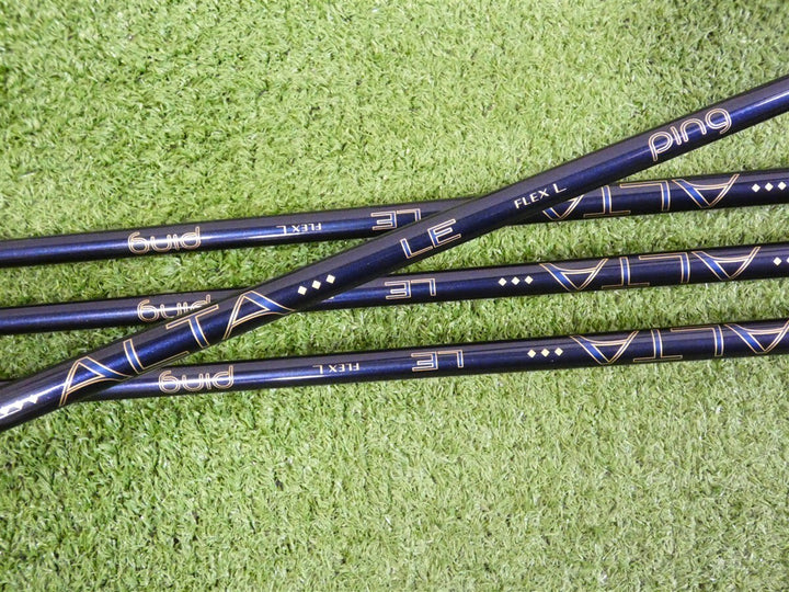 PING G Le4 Womens Irons 8-W &amp; S Alta Le Lite Ladies Graphite Black Dot New