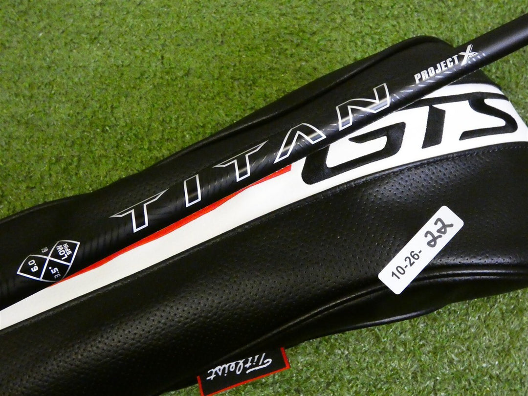 Titleist GTS3 9* Driver Project X Titan Black 60g 6.0 Stiff Graphite with HC New
