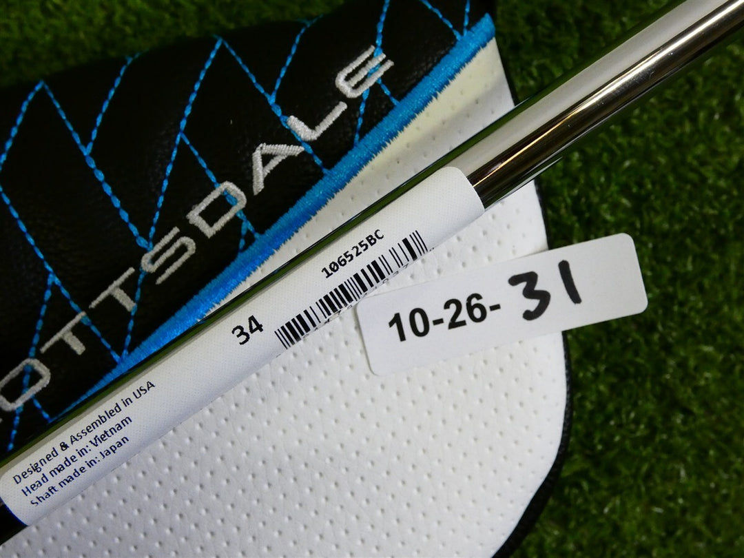 Ping 2025 Scottsdale Prime Tyne C Center 34" Straight Putter HC SS Black Dot New