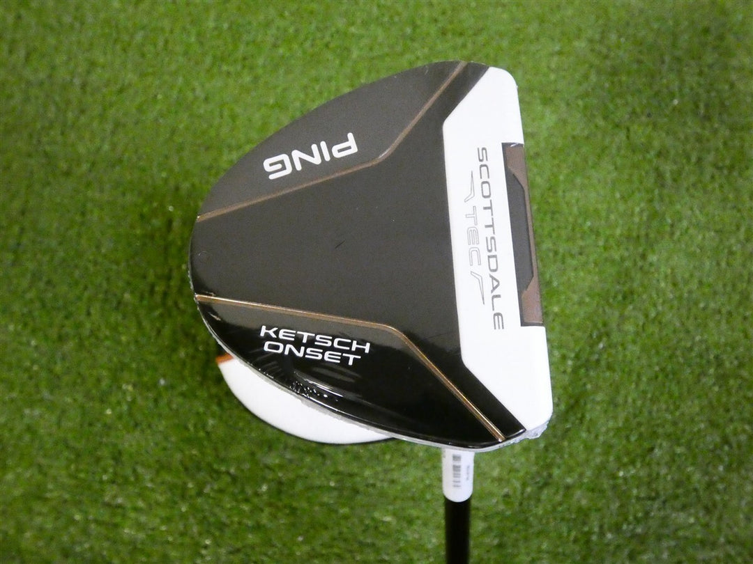 Ping Scottsdale TEC Ketsch Onset 35" Slight Arc Putter HC S Stroke Black Dot New