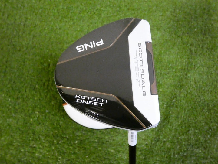Ping Scottsdale TEC Ketsch Onset 35" Slight Arc Putter HC S Stroke Black Dot New