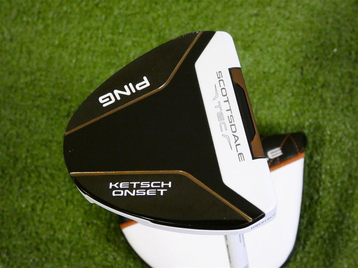 Ping Scottsdale TEC Ketsch Onset 35" Slight Arc Putter HC S Stroke Black Dot New