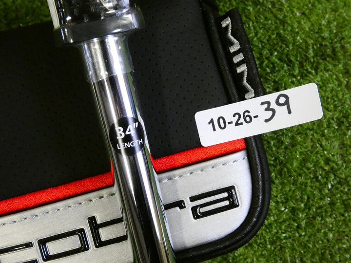 Cobra MIM Stingray 34" Putter with Headcover Super Stroke New