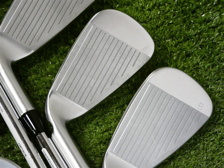 PING G740 Irons 5-W &amp; U AWT 3.0 Regular Steel Black Dot Mint