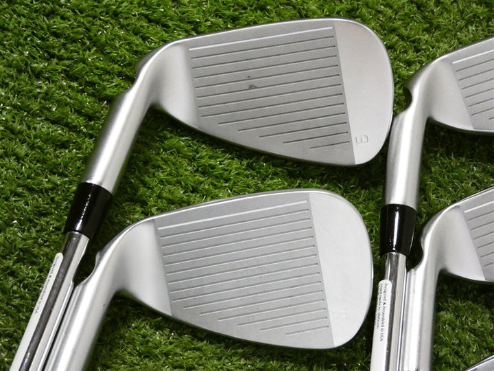 PING G740 Irons 5-W &amp; U AWT 3.0 Regular Steel Black Dot Mint