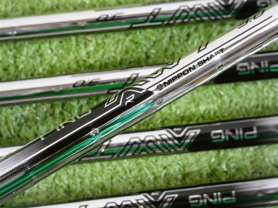 PING G740 Irons 5-W &amp; U AWT 3.0 Regular Steel Black Dot Mint