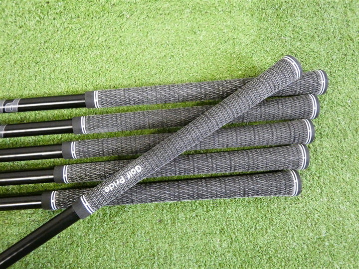 Mizuno Pro S-4 Irons 5-P Project X LZ Blackout 5.5 Regular Steel +.5" Excellent