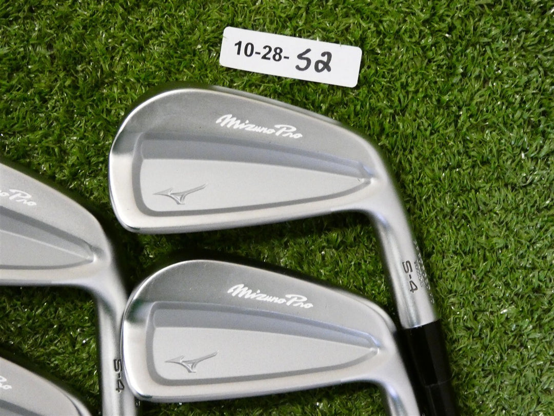 Mizuno Pro S-4 Irons 5-P Project X LZ Blackout 5.5 Regular Steel +.5" Excellent
