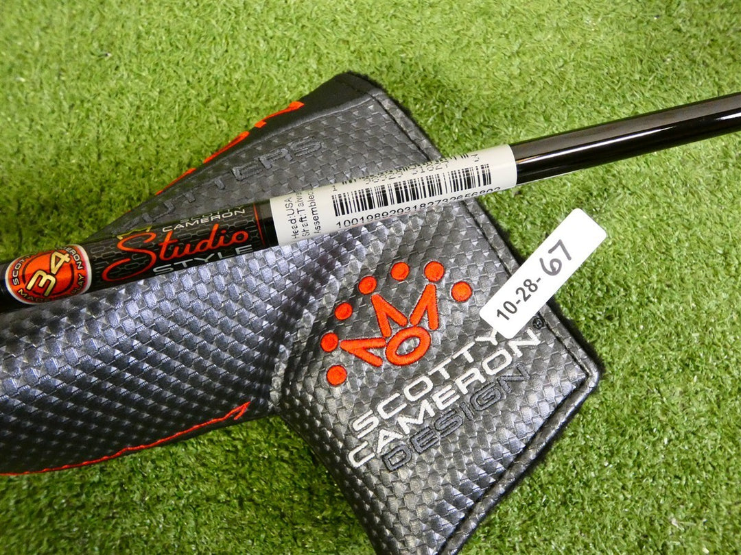 Titleist Scotty Cameron Studio Style Fastback OC Onset Center 34" Putter HC New