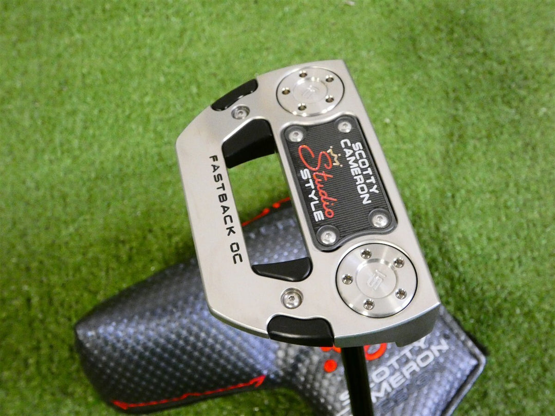 Titleist Scotty Cameron Studio Style Fastback OC Onset Center 34" Putter HC New