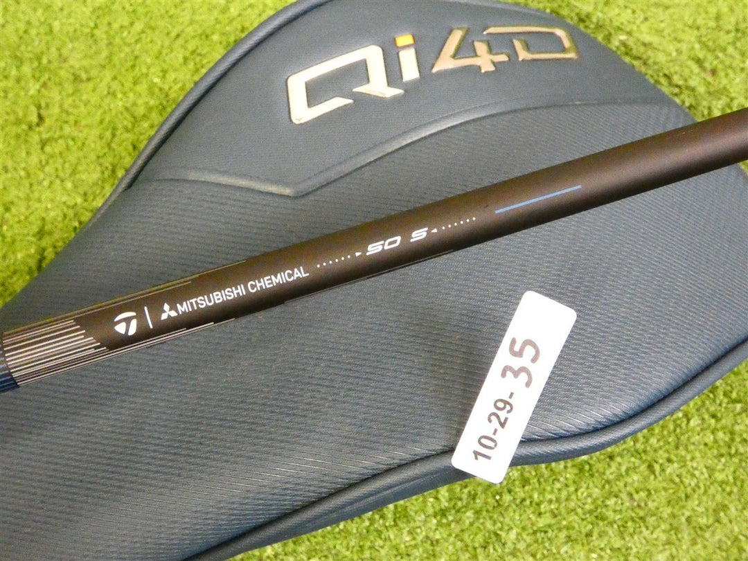 TaylorMade 2026 Qi4D 10.5* Driver REAX Mid Rotation Blue 50 Stiff with HC New