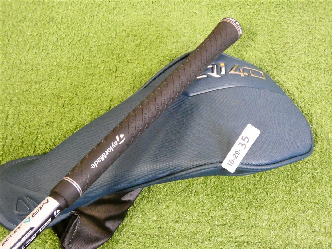 TaylorMade 2026 Qi4D 10.5* Driver REAX Mid Rotation Blue 50 Stiff with HC New