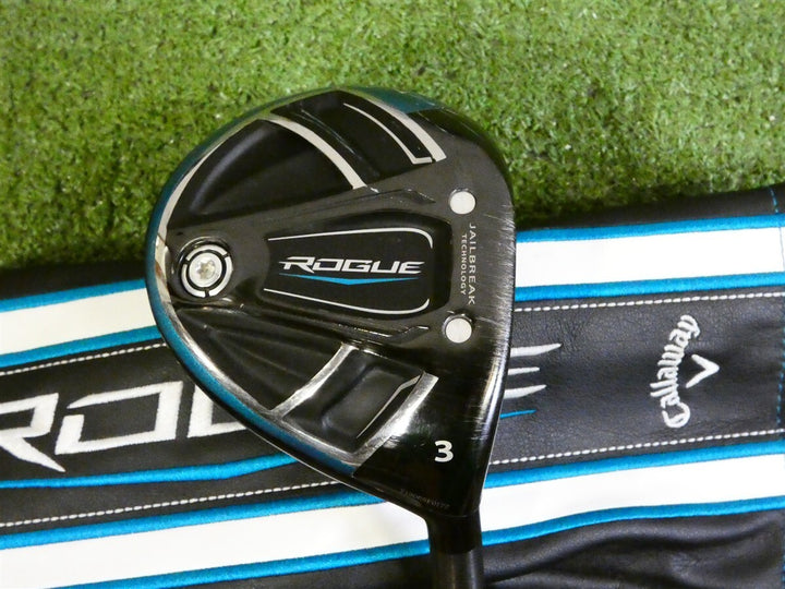 Callaway Rogue 15* Womens 3 Wood Quaranta 50 Ladies Graphite with Headcover