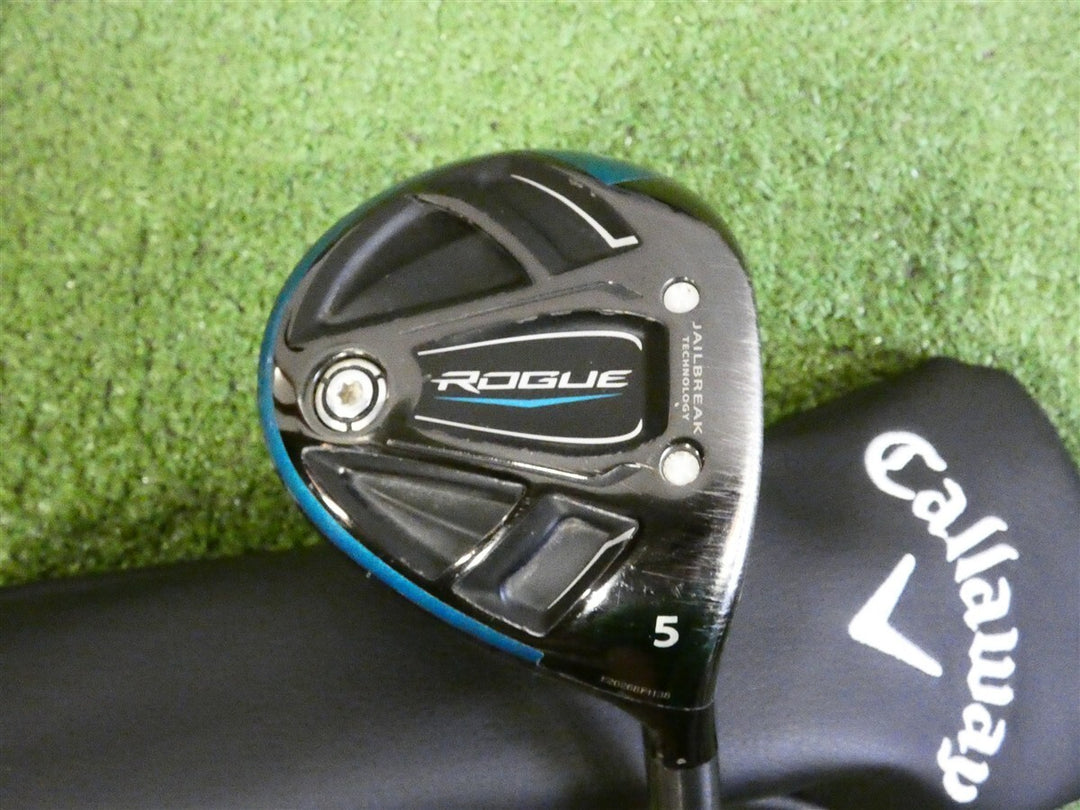 Callaway Rogue 19* Womens 5 Wood Quaranta 40 Ladies Graphite w Black Headcover