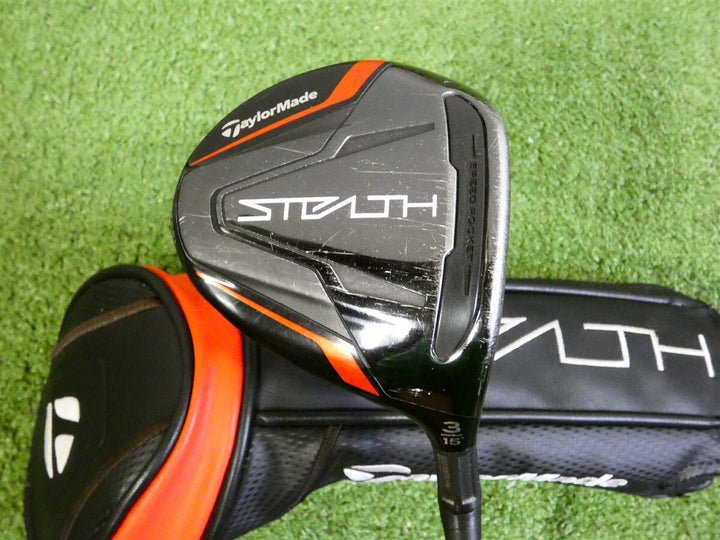 TaylorMade Stealth 15* 3 Wood ProLaunch SuperCharged 60 Stiff with HC 43.75"