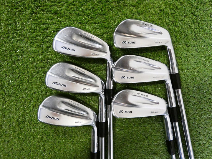 Mizuno MP-67 Forged Irons 5-P Rifle Precision FCM 5.5 Regular/Stiff Steel