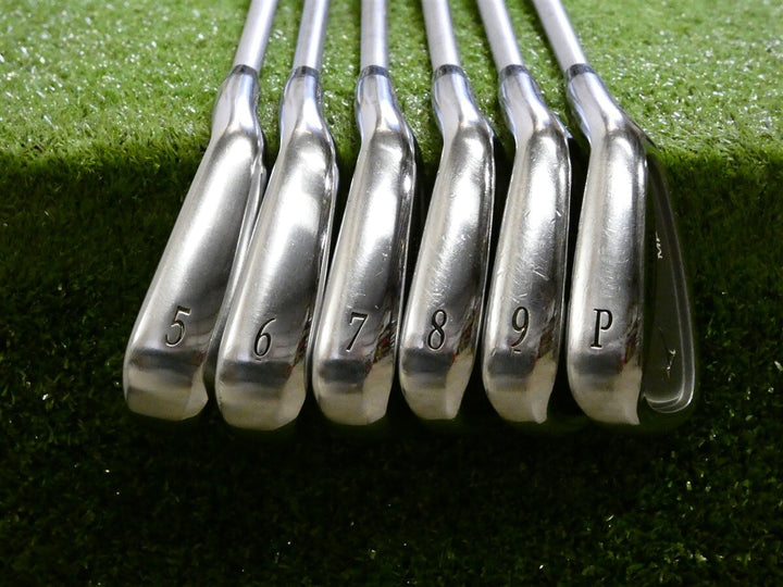 Mizuno MP-H4 Forged Irons 5-P KBS Tour C-Taper 120 Stiff Steel +.75"