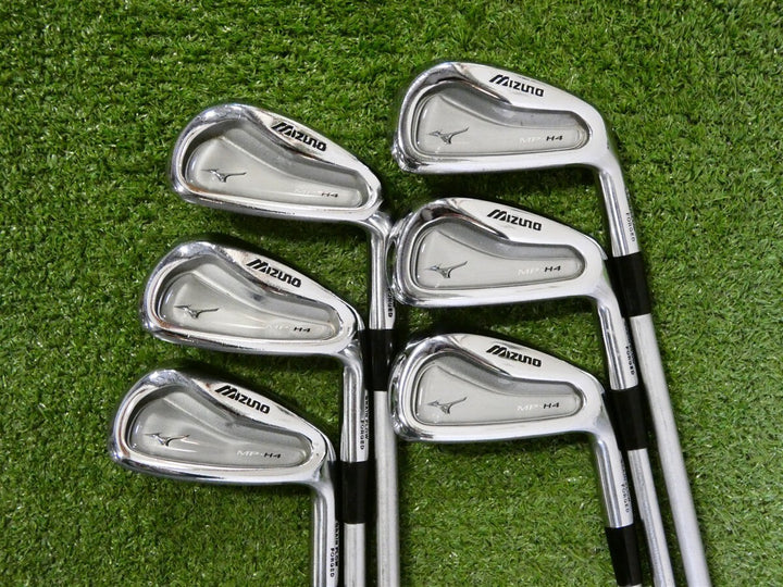 Mizuno MP-H4 Forged Irons 5-P KBS Tour C-Taper 120 Stiff Steel +.75"