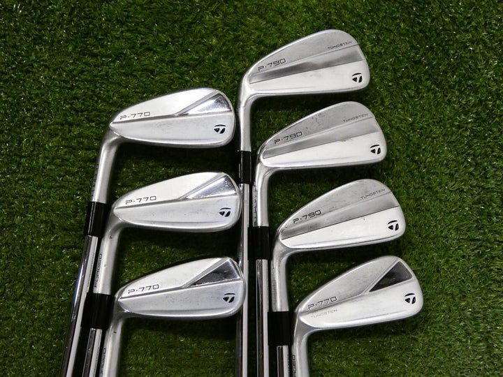 TaylorMade 2023 P790/P770 Mixed Left Hand Irons 4-P 6.5 X Extra Stiff Mid +.5"