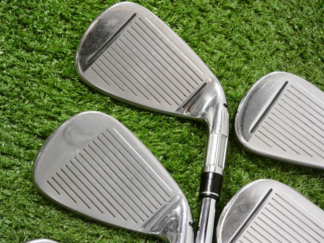 TaylorMade M4 Left Hand Irons 5-P KBS Max 85 Regular Steel +.5" Excellent