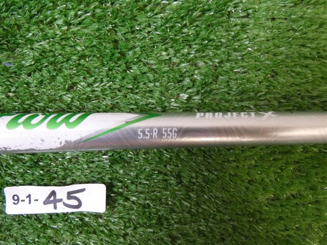 Project X Evenflow Green 55g 5.5 Regular Flex Pulled Driver/Wood Shaft 43.75"