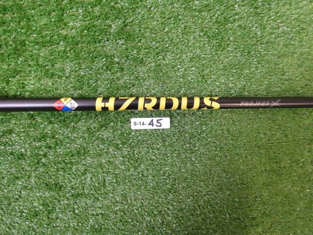 Project X HZRDUS Yellow 76g 6.0 Stiff Flex Driver/Wood Pulled Shaft 43.5"