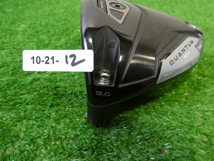 Callaway Quantum Max 9* Left-Handed Driver Head Only with Headcover MINT