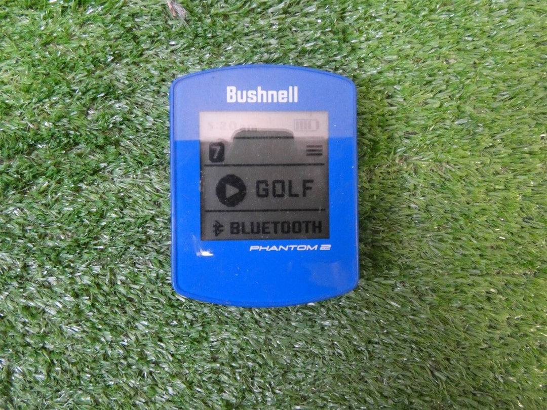 Bushnell Phantom 2 Blue Golf GPS Device. No Charging Cord.