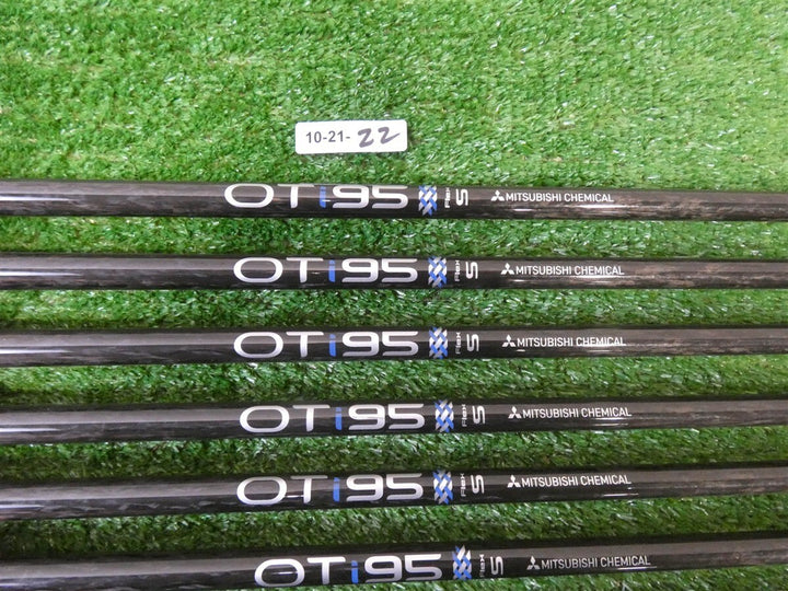 Mitsubishi OTi 95 Stiff Flex 95g Graphite Set of 10 Pulled Iron Shafts